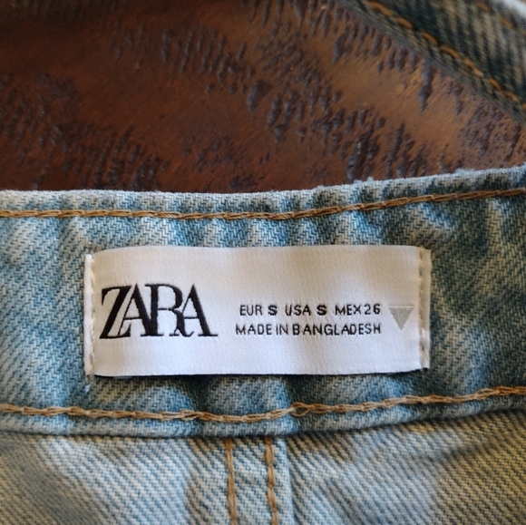 NWT Zara Denim Crop Cami Top Size Small - Picture 7 of 8